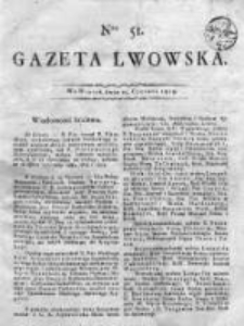 Gazeta Lwowska 1815 II, Nr 51