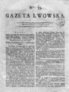 Gazeta Lwowska 1815 II, Nr 53