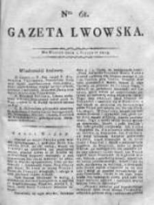 Gazeta Lwowska 1815 II, Nr 61