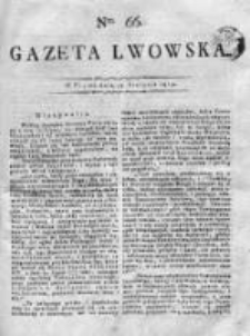 Gazeta Lwowska 1815 II, Nr 66