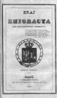Kraj i Emigracja. Zbiór pism politycznych i wojskowych Rok 1836, Z. 7