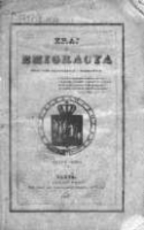 Kraj i Emigracja. Zbiór pism politycznych i wojskowych Rok 1837, Z. 8
