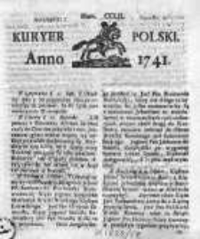 Kuryer Polski 1741, Nr 252