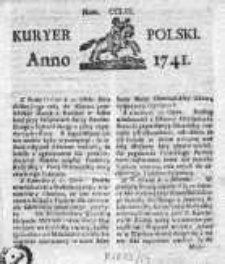 Kuryer Polski 1741, Nr 256
