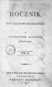 Rocznik Towarzystwa Naukowego z Uniwersytetem Krakowskim połączonego 1826, R. 11, Cz. 1