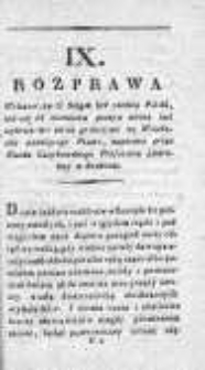 Rocznik Towarzystwa Naukowego z Uniwersytetem Krakowskim połączonego 1826, R. 11, Cz. 9