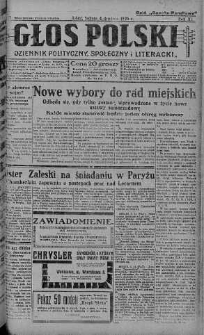 Głos Polski : dziennik polityczny, społeczny i literacki 4 grudzień 1926 nr 333