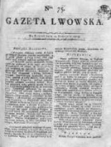 Gazeta Lwowska 1815 II, Nr 75