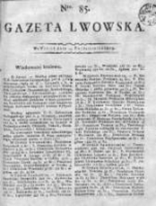 Gazeta Lwowska 1815 II, Nr 85