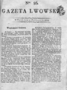 Gazeta Lwowska 1815 II, Nr 86