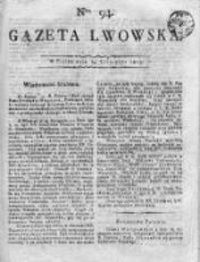Gazeta Lwowska 1815 II, Nr 94