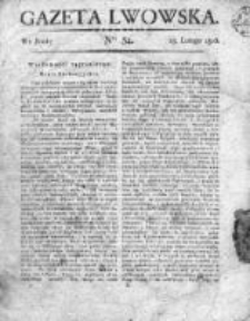 Gazeta Lwowska 1816, Nr 34