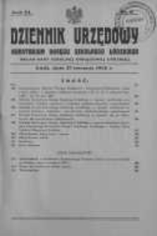 Dziennik Urzędowy Kuratorium Okręgu Szkolnego Łódzkiego: organ Rady Szkolnej Okręgowej Łódzkiej 27 sierpień 1932 nr 8