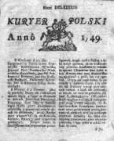 Kuryer Polski 1749, Nr 693
