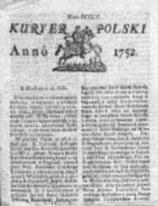 Kuryer Polski 1752, Nr 805