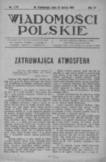 Wiadomości Polskie 4 1918-1919, Nr 173