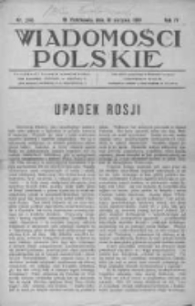 Wiadomości Polskie 4 1918-1919, Nr 193