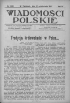 Wiadomości Polskie 4 1918-1919, Nr 201