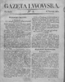 Gazeta Lwowska 1831 I, Nr 2