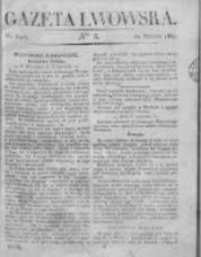 Gazeta Lwowska 1831 I, Nr 5