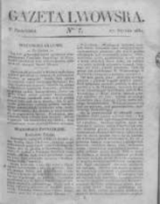 Gazeta Lwowska 1831 I, Nr 7