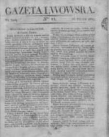Gazeta Lwowska 1831 I, Nr 11