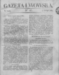 Gazeta Lwowska 1831 I, Nr 17