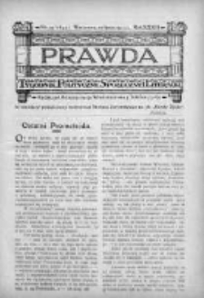 Prawda. Tygodnik polityczny, społeczny i literacki 1912, Nr 29