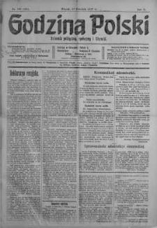 Godzina Polski : dziennik polityczny, społeczny i literacki 17 kwiecień 1917 nr 103