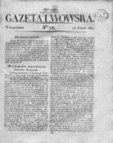Gazeta Lwowska 1821 II, Nr 92