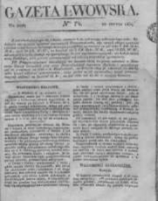 Gazeta Lwowska 1831 I, Nr 74