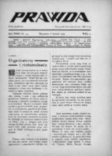 Prawda. Tygodnik polityczny, społeczny i literacki 1914, Nr 23