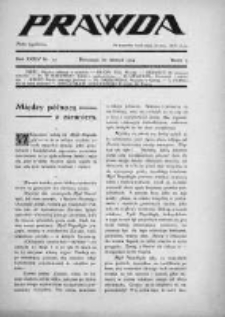 Prawda. Tygodnik polityczny, społeczny i literacki 1914, Nr 25