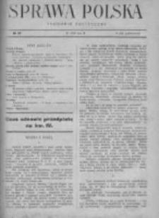 Sprawa Polska. Tygodnik polityczny 1916, R. 2, Tom II, Nr 41