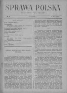 Sprawa Polska. Tygodnik polityczny 1917, R. 3, Tom I, Nr 3