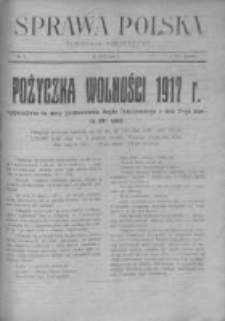 Sprawa Polska. Tygodnik polityczny 1917, R. 3, Tom I, Nr 21