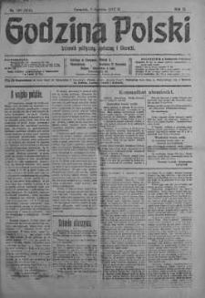 Godzina Polski : dziennik polityczny, społeczny i literacki 7 czerwiec 1917 nr 153
