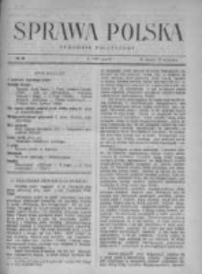 Sprawa Polska. Tygodnik polityczny 1917, R. 3, Tom II, Nr 33