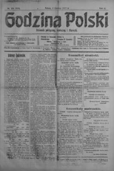Godzina Polski : dziennik polityczny, społeczny i literacki 9 czerwiec 1917 nr 155