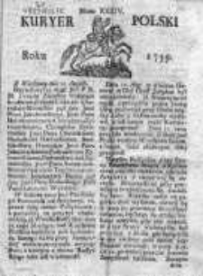 Kuryer Polski 1759, Nr 34