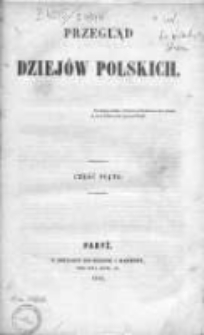 Przegląd Dziejów Polskich, Cz. 5, 1844