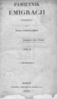 Pamiętnik Emigracji 1832- 33 II