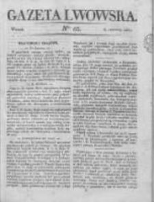 Gazeta Lwowska 1837 z dodatkiem, Nr 65