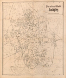 Plan der Stadt Lodsch, 1:20 000