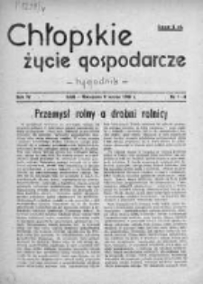 Chłopskie Życie Gospodarcze 1946, Nr 7-8