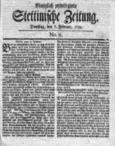 Stettinische Zeitung. Königlich privilegirte 1759, Nr 11