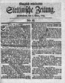 Stettinische Zeitung. Königlich privilegirte 1759, Nr 18