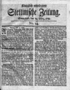 Stettinische Zeitung. Königlich privilegirte 1759, Nr 24