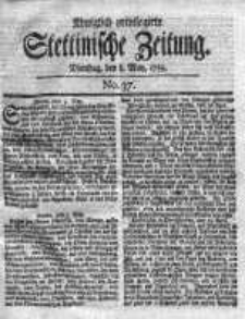 Stettinische Zeitung. Königlich privilegirte 1759, Nr 37