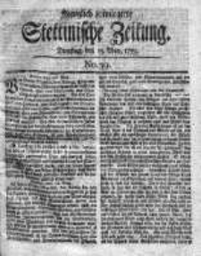 Stettinische Zeitung. Königlich privilegirte 1759, Nr 39